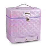 Vanity Box with Mirror Makeup Organizer for Women