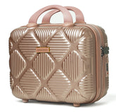 Makeup Box for Women (750/ABS/Rose Gold)
