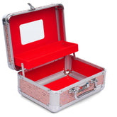 Hard Shell Cosmetic Organizer ( 52-Rose Gold)