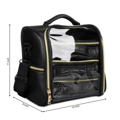 Makeup Bag with 3 Removable Pouches Large Capacity Toiletry Storage Bag
