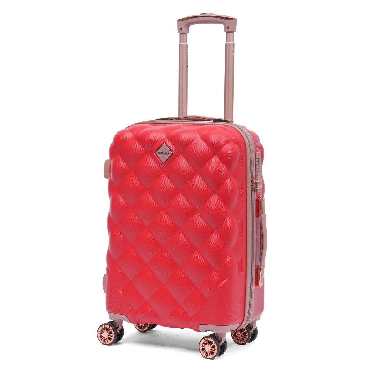 Hard Case Luggage Suitcase Medium (24 Inch) RED