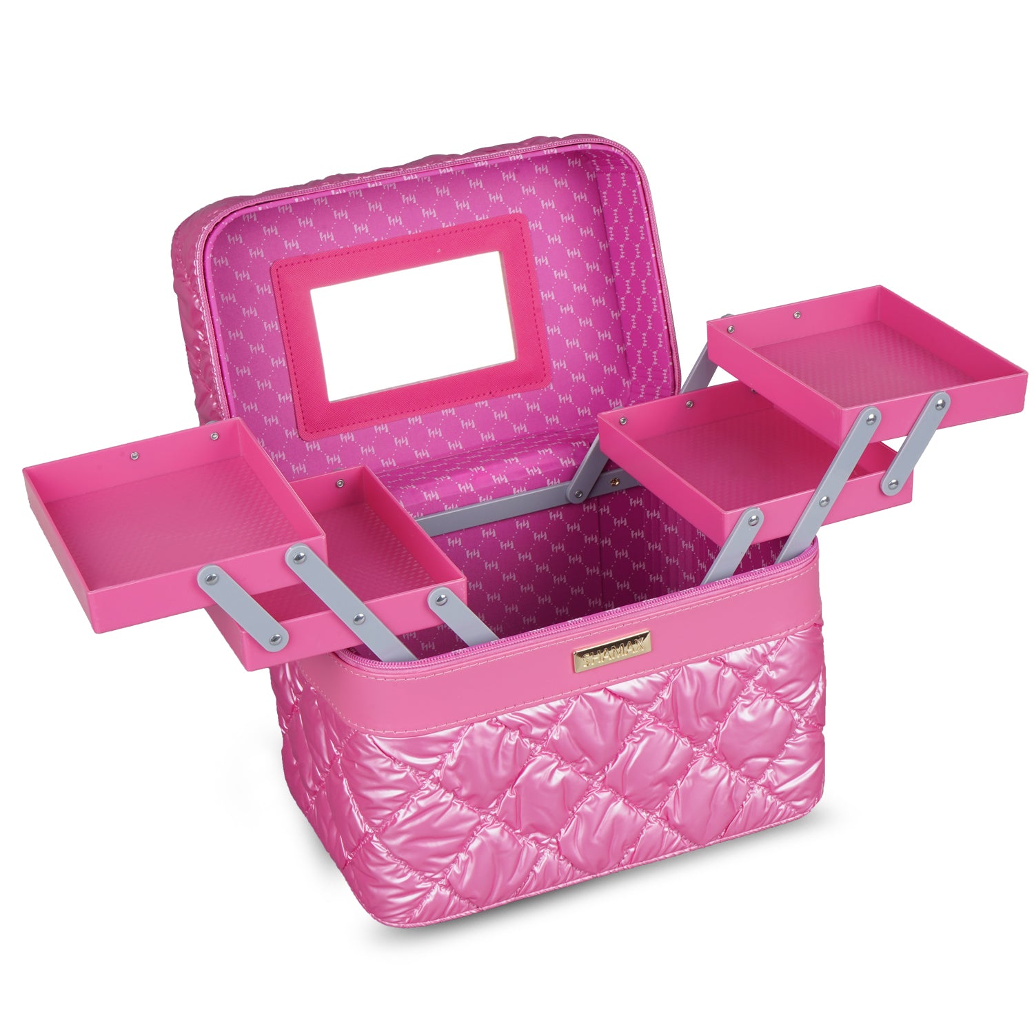 Cosmetic Bridal Make Up Box Trousseau Box Vanity Beauty Case (630)
