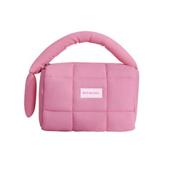 Soft Quilted Makeup Pouch Women & Girls ( 2042-Hot Pink)