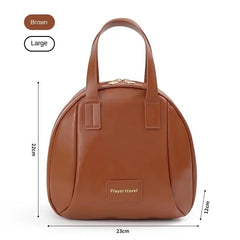 Makeup Pouch Portable Travel Organizer Bags (1026/BROWN)