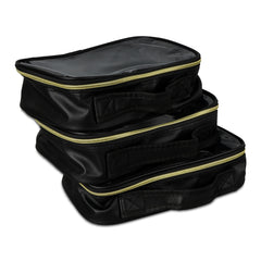 Makeup Bag with 3 Removable Pouches Large Capacity Toiletry Storage Bag
