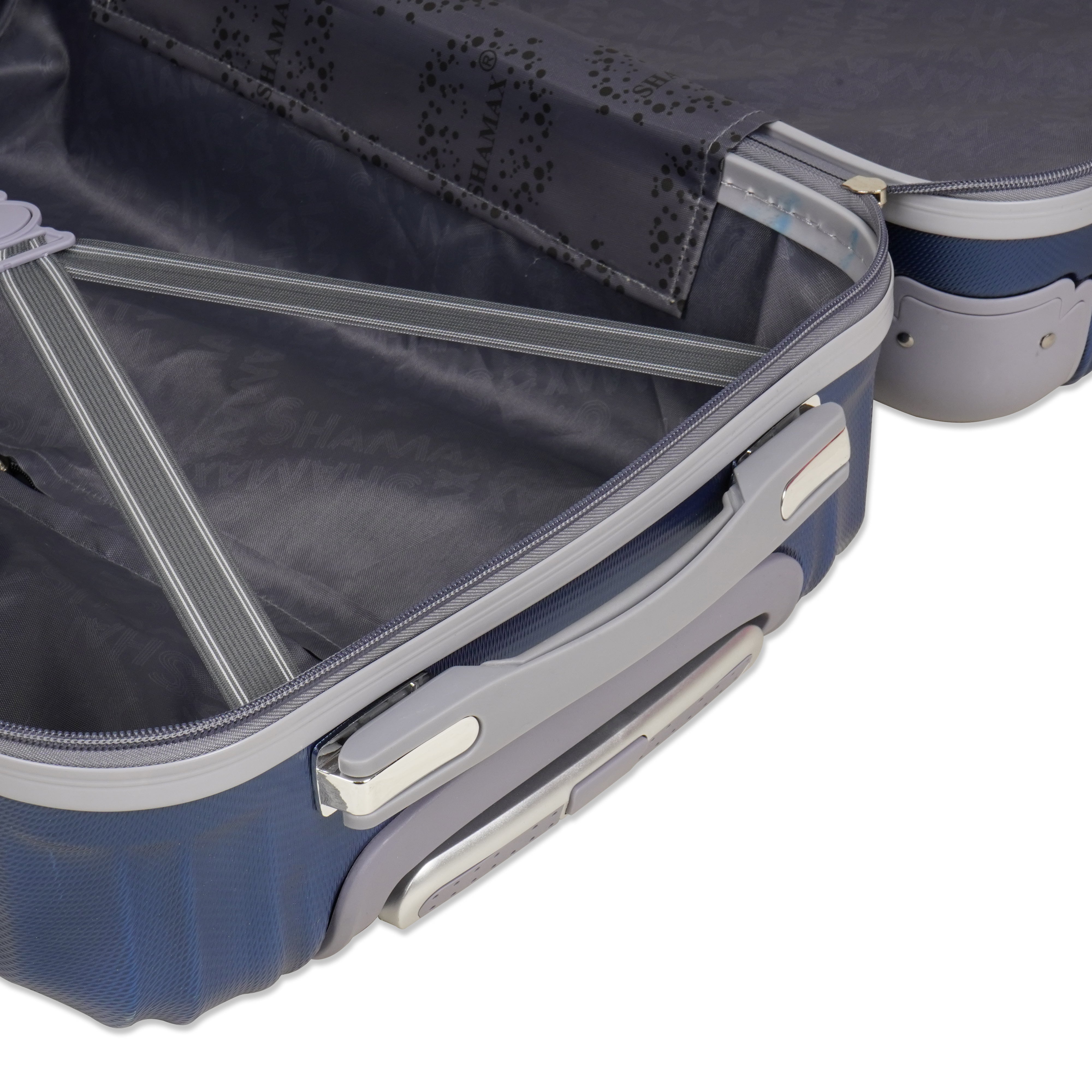 Suitcase for Unisex 8 Wheel Double Spinner Luggage