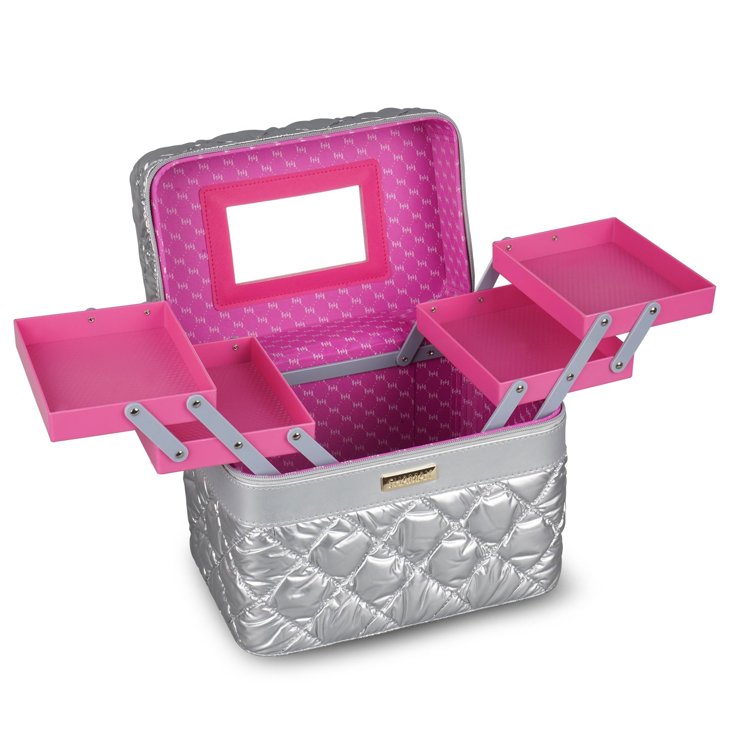 Cosmetic Bridal Make Up Box Trousseau Box Vanity Beauty Case (630)