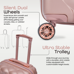 Luggage Suitcase Trolley (28 Inch) Rose Gold