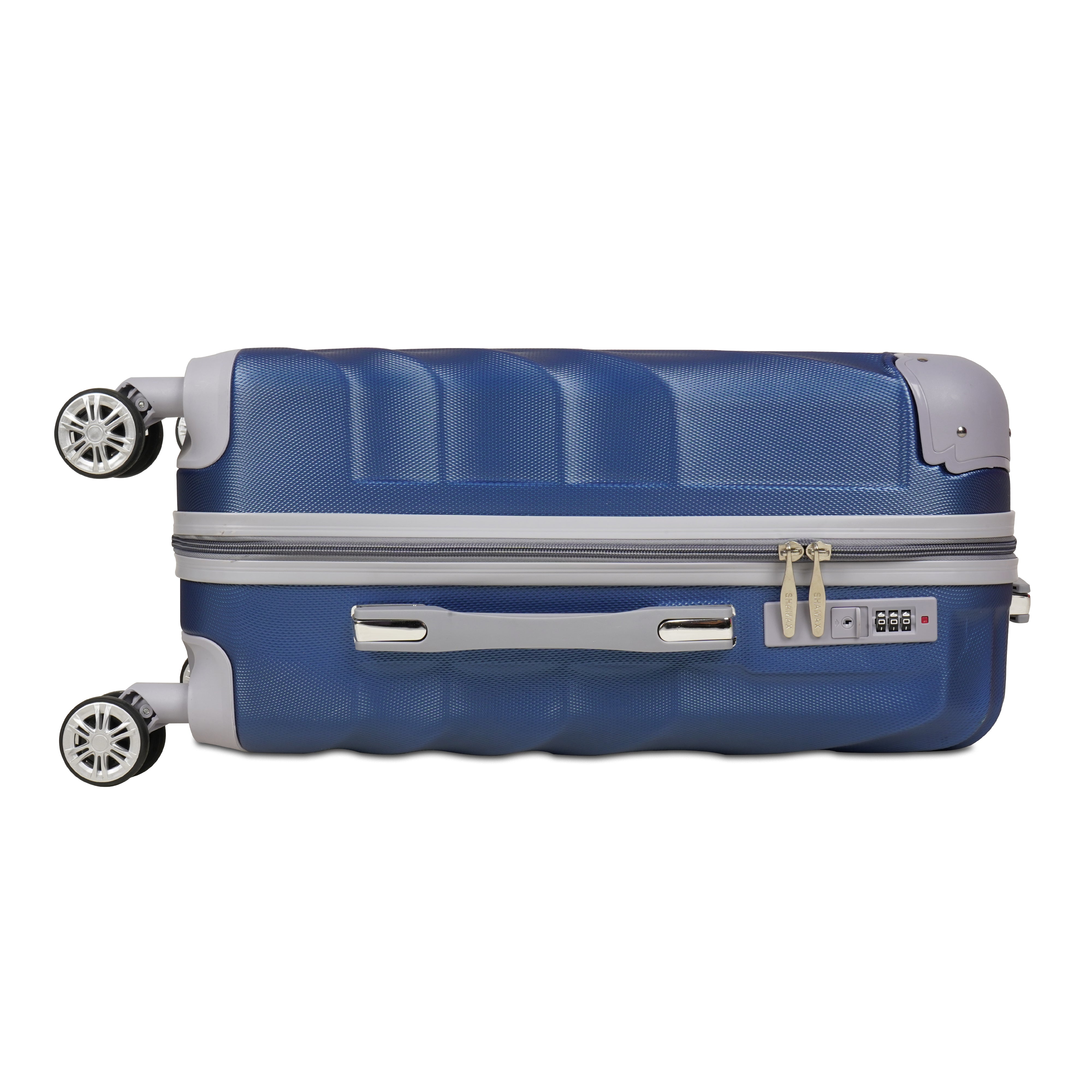 Suitcase for Unisex 8 Wheel Double Spinner Luggage