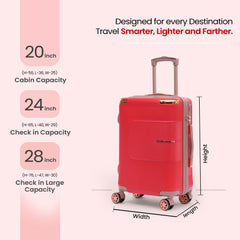 Premium Luggage Trolley Bags (Set of 3)