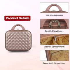 Makeup Vanity Box rose gold