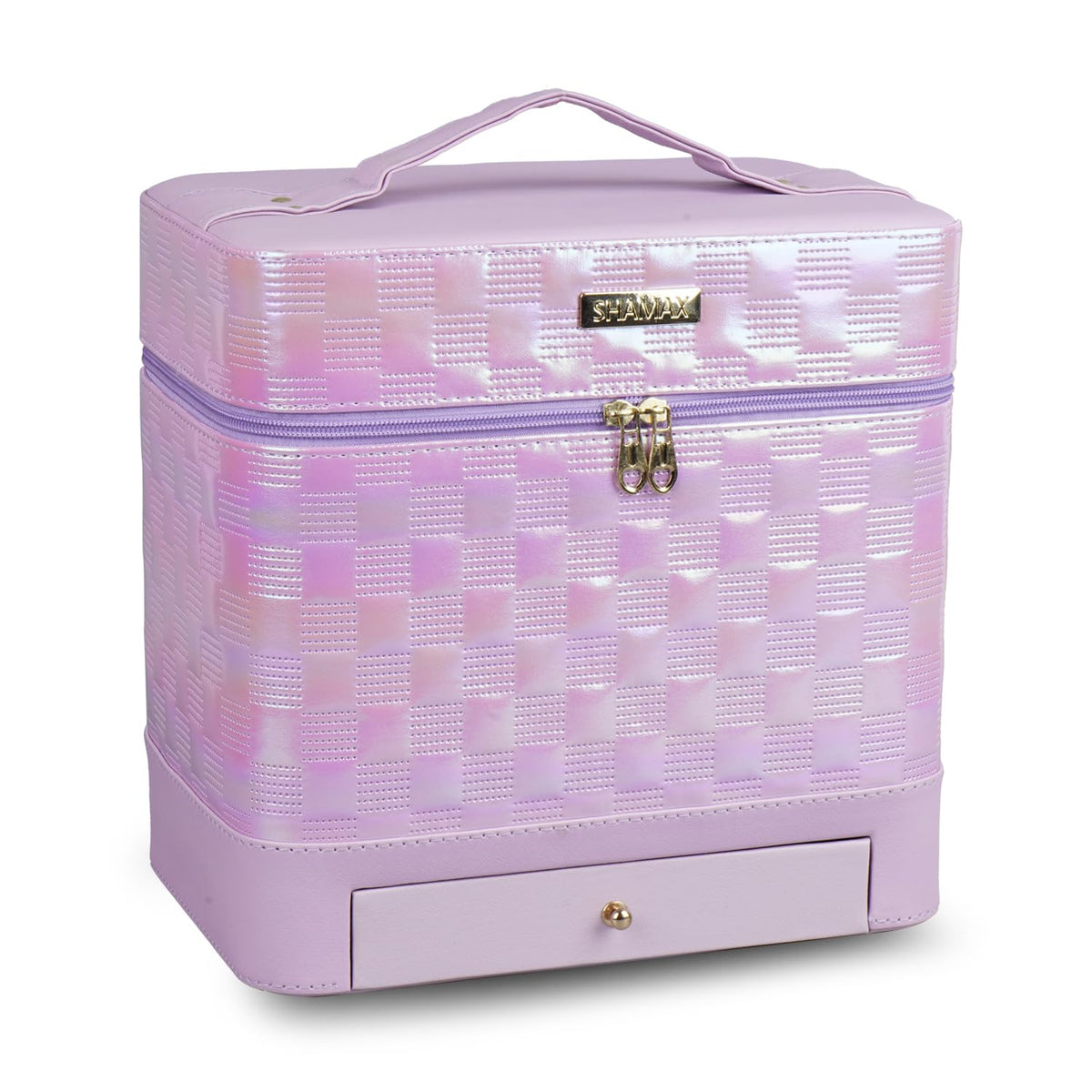 Vanity Box with Mirror Makeup Organizer for Women