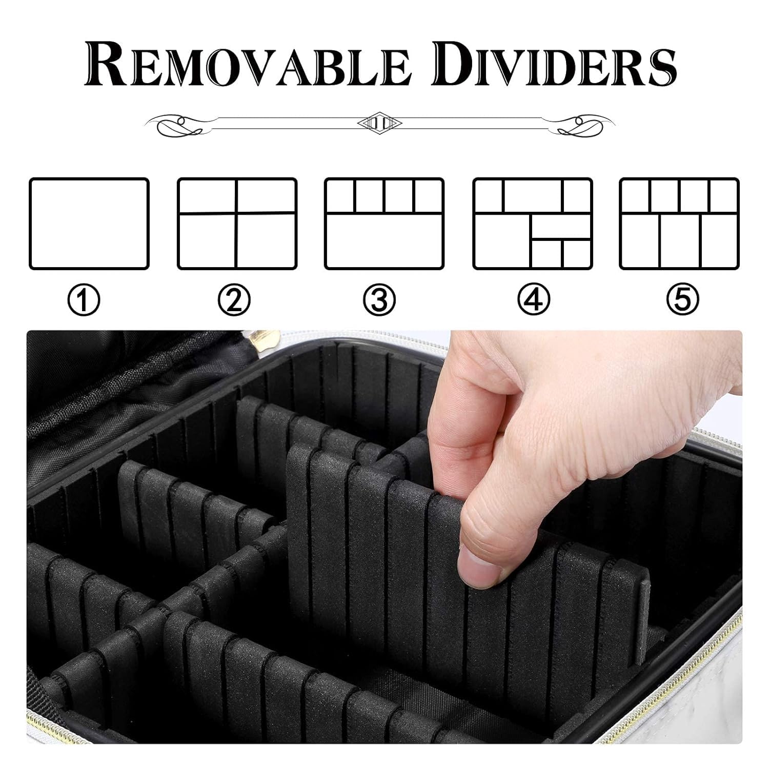 Professional Cosmetic Bag Makeup Organizer Bag