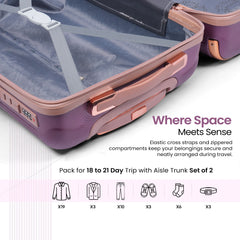 Premium Travel Luggage Bag (Set of 3)