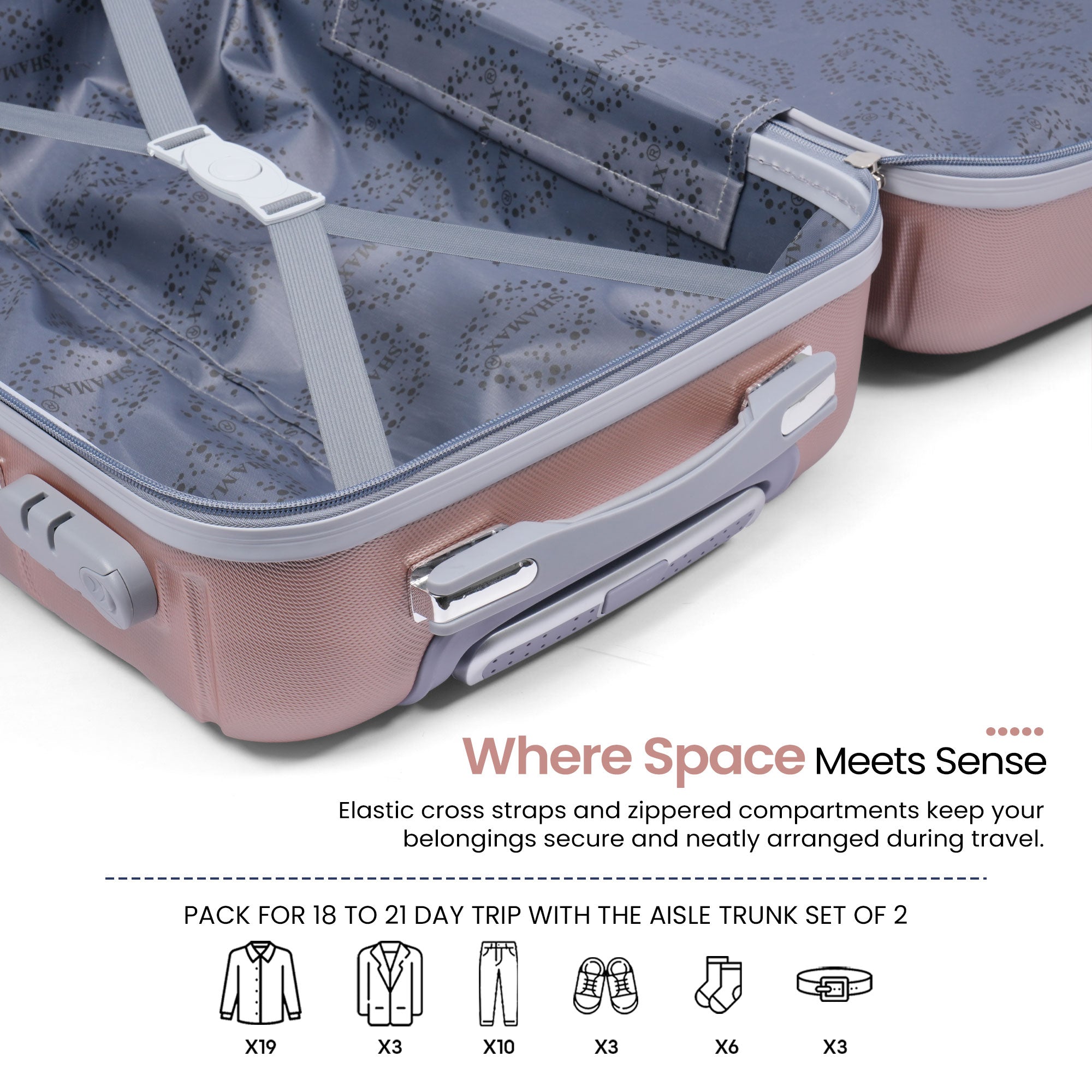 Hard Case Cabin Luggage Trolley (20 Inch)