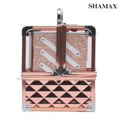 Bridal Shringar Dani Premium Makeup Vanity Box (rose gold)