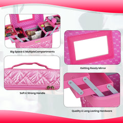 Cosmetic Bridal Make Up Box Trousseau Box Vanity Beauty Case (630)