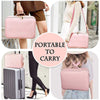 Professional Makeup Organizer Bag for Women PU Leather