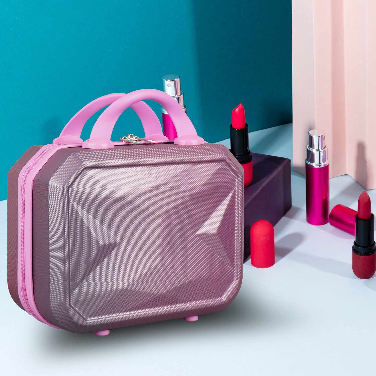 Hard Shell Mini Makeup Case