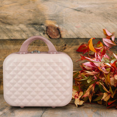 Makeup Box Cosmetic Case (Beige)