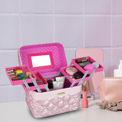Cosmetic Bridal Make Up Box Trousseau Box Vanity Beauty Case (630)