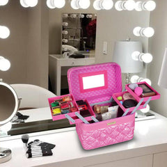 Cosmetic Bridal Make Up Box Trousseau Box Vanity Beauty Case (630)