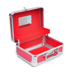 Hard Shell Cosmetic Organizer (52-Red)