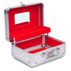 Hard Shell Cosmetic Organizer (52-silver)