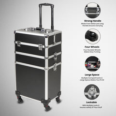 Professional Rolling Makeup Vanity Trolley (BS3)