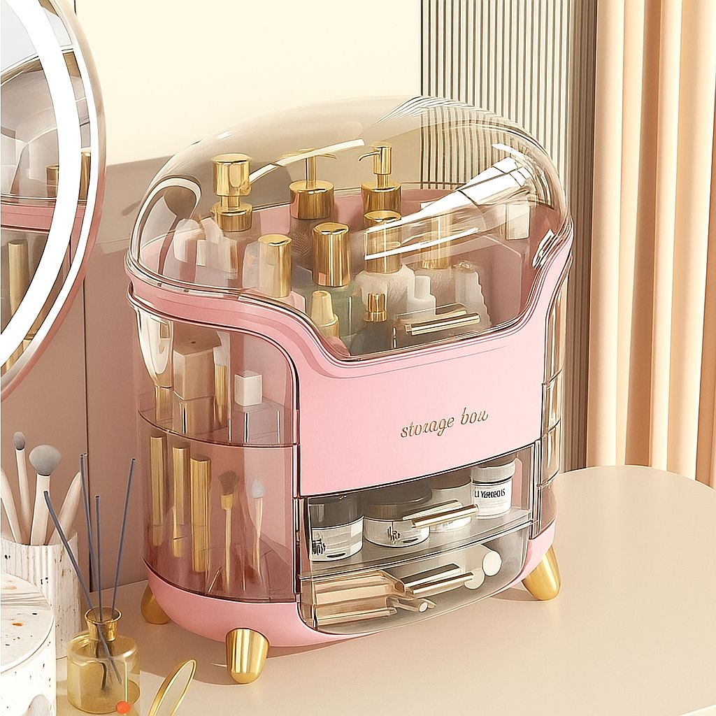 Makeup Organizer Box Drawers