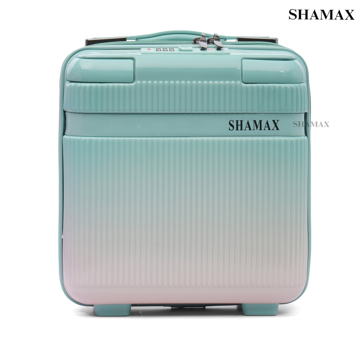 Hard Shell Vanity Box for Women (755-Green)