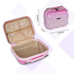 Pink Makeup Vanity Case for Women