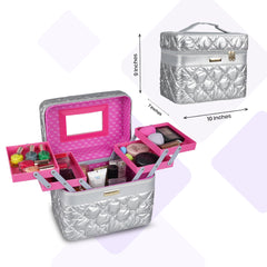 Cosmetic Bridal Make Up Box Trousseau Box Vanity Beauty Case (630)