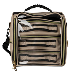 Makeup Bag with 3 Removable Pouches Toiletry Storage Bag Large