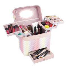 Vanity Box with Mirror Portable Wedding Gift