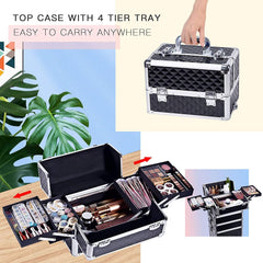 Jumbo Multi Function Artist Rolling Makeup Trolley(BS4)
