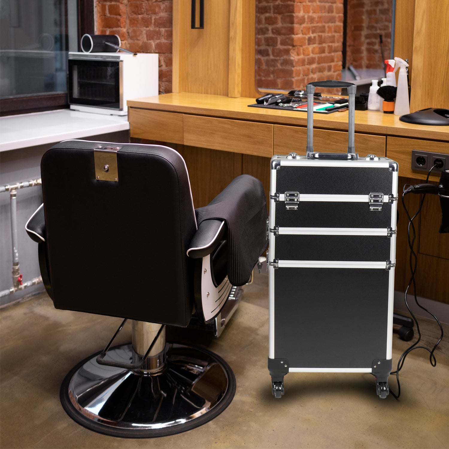 Professional Rolling Makeup Vanity Trolley (BS3)