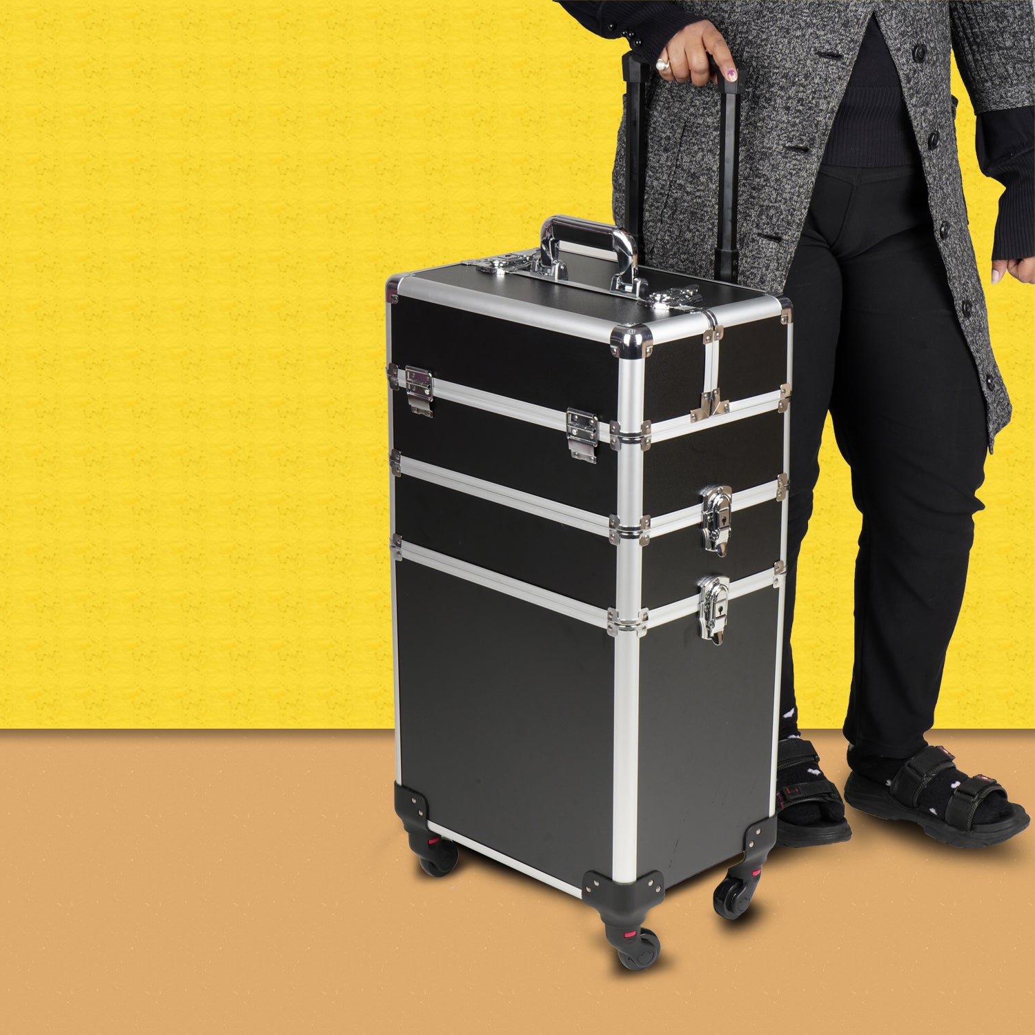 Professional Rolling Makeup Vanity Trolley (BS3)
