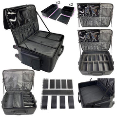 Vanity Jumbo Makeup Artist Rolling Trolley (8516/XXL/Trolley)