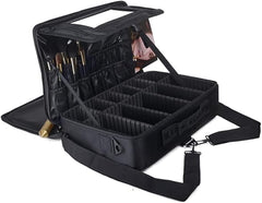 Professional Makeup Bag for Women Adjustable Dividers Organisers (8512)