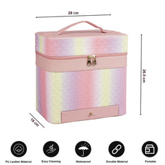 Vanity Box with Mirror Portable Wedding Gift