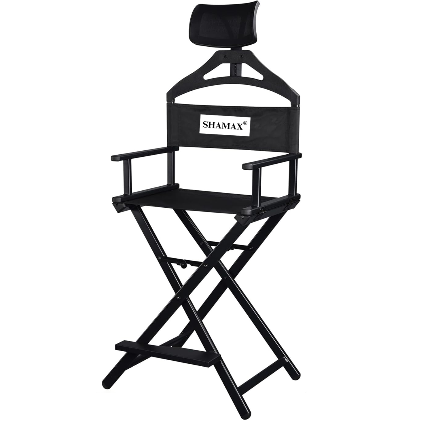 Makeup Artist Director Chair with Head Rest Foldable Chair