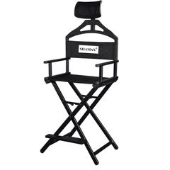 Makeup Artist Director Chair with Head Rest Foldable Chair
