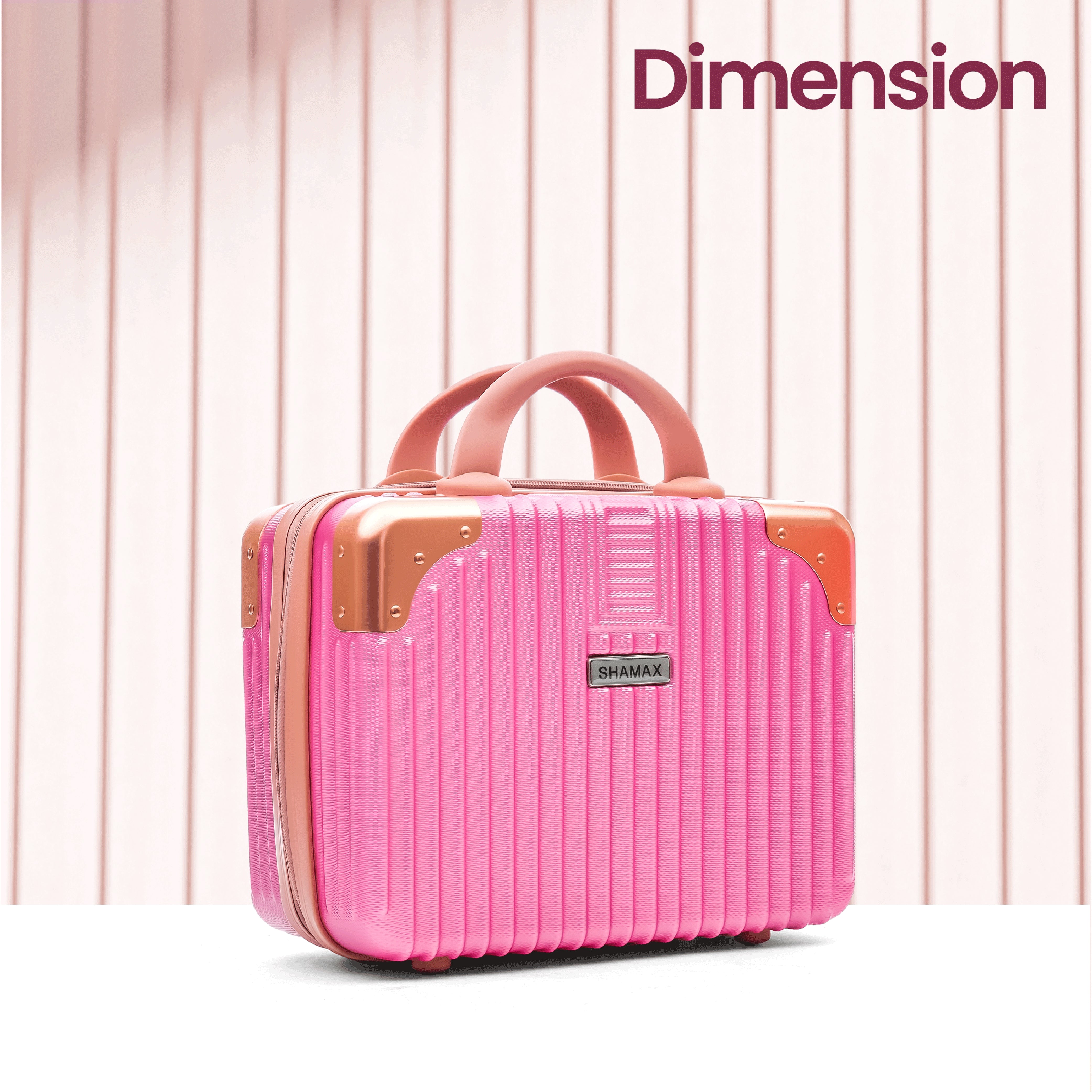 Hard Shell Cosmetic Box Portable Makeup Travel Vanity Box